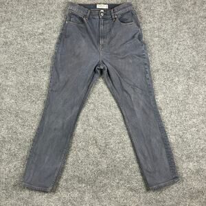 Abercrombie & Fitch Gray Straight Leg Jeans